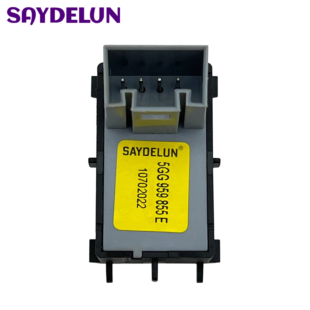 5GG959855E 5G0959855L 5G0959855F PassengerSide Power Window Switch Chrome Button ForVW Passat Golf Polo Touareg Cars Accessories