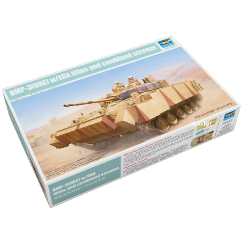 Trompettist 01532 1/35 BMP-3 Met Titels Uit Het Tijdperk En Gecombineerde Schermen Voertuig Ifv Militair Speelgoed Plastic Assemblage Bouwmodel