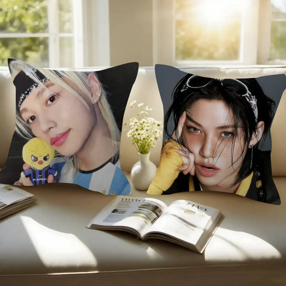 Decorative Room Aesthetics Pillow Case Home Decor Bedroom Sofa Bed Couch Pillow Cover 45x45 Idol Cool F-Felixs singer