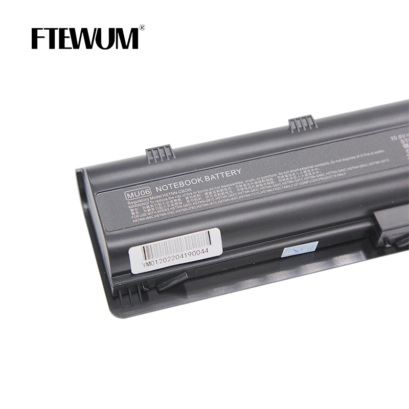 CQ42 Laptop Battery 6 Cells 56Wh 5200mAh 10.8V For HP Pavilion DM4 G4 G6 G7 DV3 DV7 CQ32 CQ56 CQ62 MU06 MU09 HSTNN-CB0W G32 G42