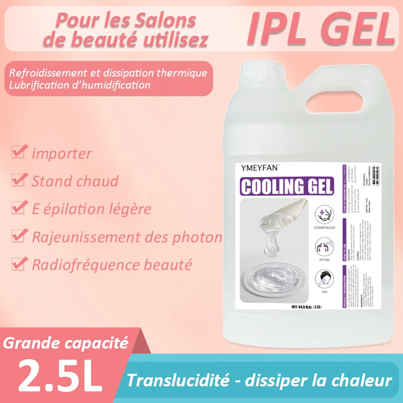 2.5L Gel Conductor Radiofrecuencia y Cavitacion Clear Contact Gel for Ultrasound Beauty Face and Body Skin Care