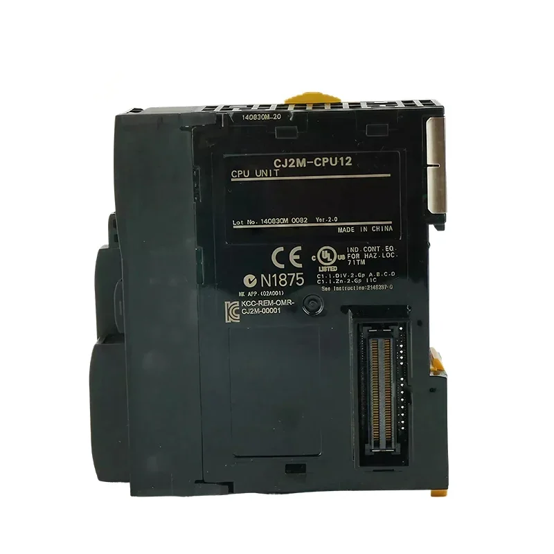 new Spot Stock Products CJ2M-CPU12 Programmable Controller Module Brand New Original Technical Support Available Plc Controller