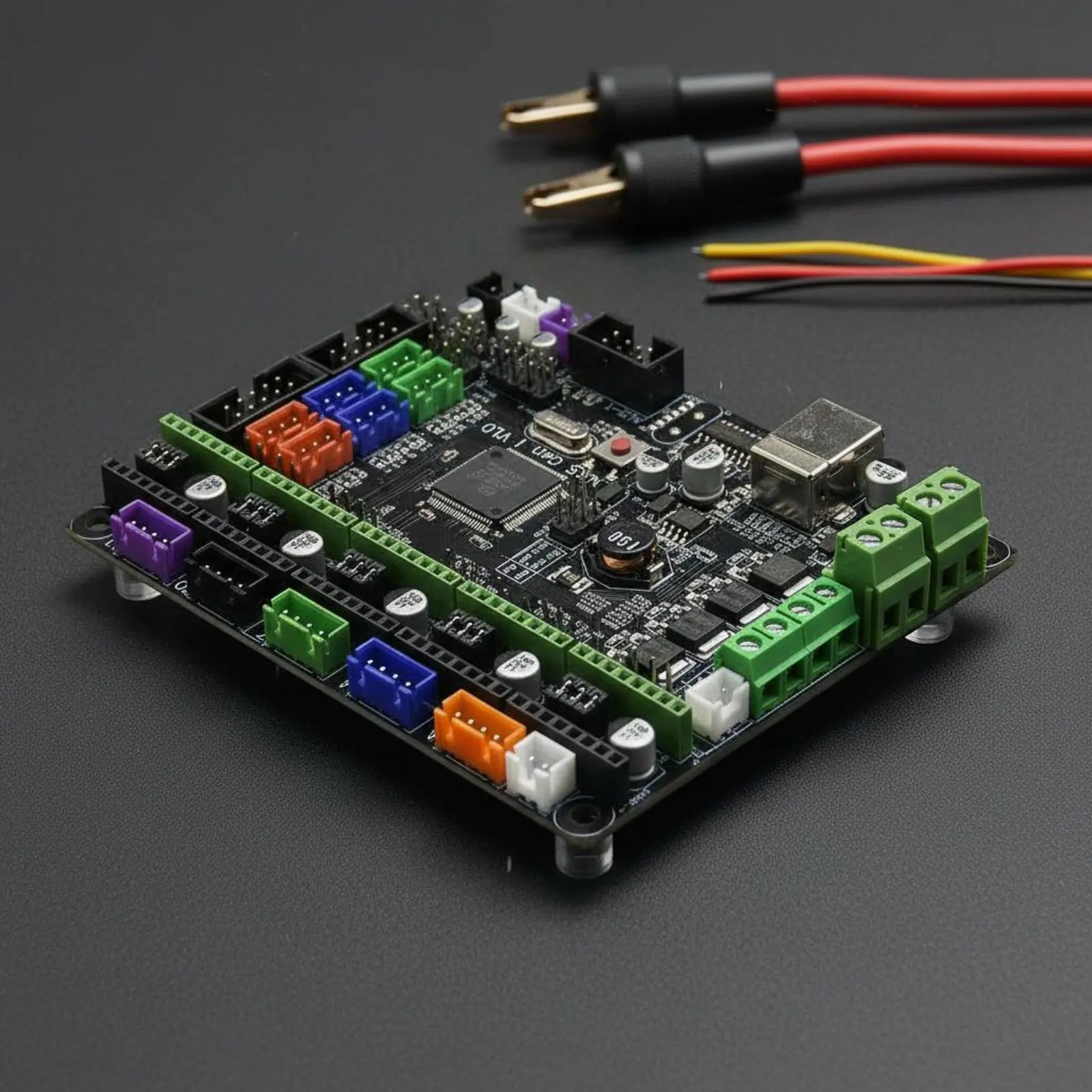 MKS Generation L V1V1 Mainboard With Software Coiling Model 1 Motherboard Brilliant Printer Motherboard Supports 12V-24V Input