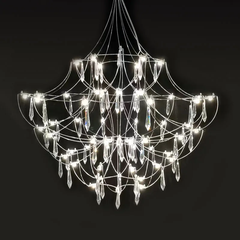 Full Sky Star Pendant Light Nordic Living Room Pendant Light Fashionable Lighting Factory Direct Sales