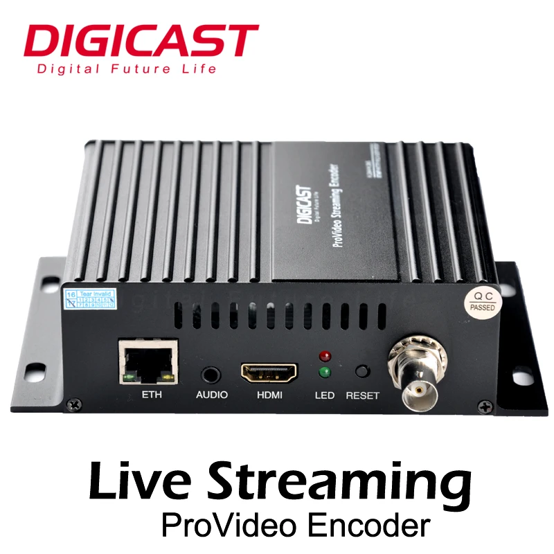 Compact H264 H MI IP Encoder with Mini 2-CH  Streaming Audio Encoder Hardware