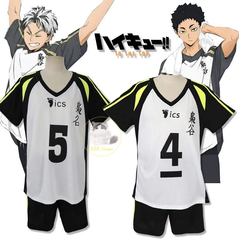 Anime Haikyuu Cosplay Kostuum Kotaro Bokuto Cosplay Kotaro Bokuto Volleybal Sportkleding Truien Halloween Feestkostuums Volwassen