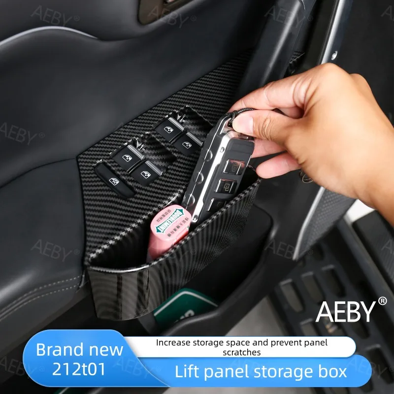 

AEBY For BAIC 212 T01 Door and window switch storage box,Window control switch storage tray,Anti-slip car door handle