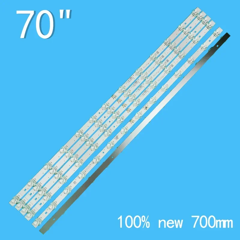 LED Strips for GIC70LB03_3030F2.1D_V0.8_20200629 A GIC70LB04_3030F2.1D_V0.8_20200629 B 70F9 70L8 70S430 70S434 4C-LB7013-ZM03J