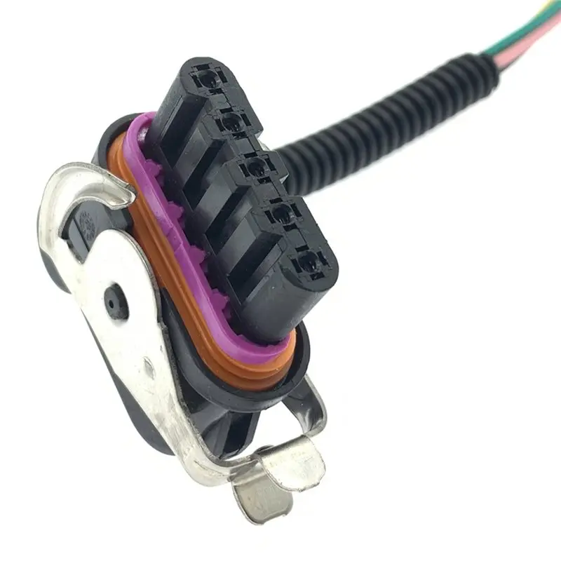 N04R Car Engine Harness Connector With Wires And Wiper Motor Socket- 5 Pin Plug For Trucks