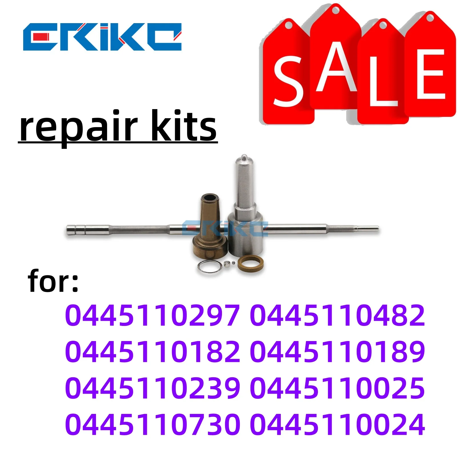 

Ремкомплекты форсунок ERIKC для BOSCH 0445110297 0445110482 0445110182 0445110189 0445110239 0445110025 0445110730 0445110024