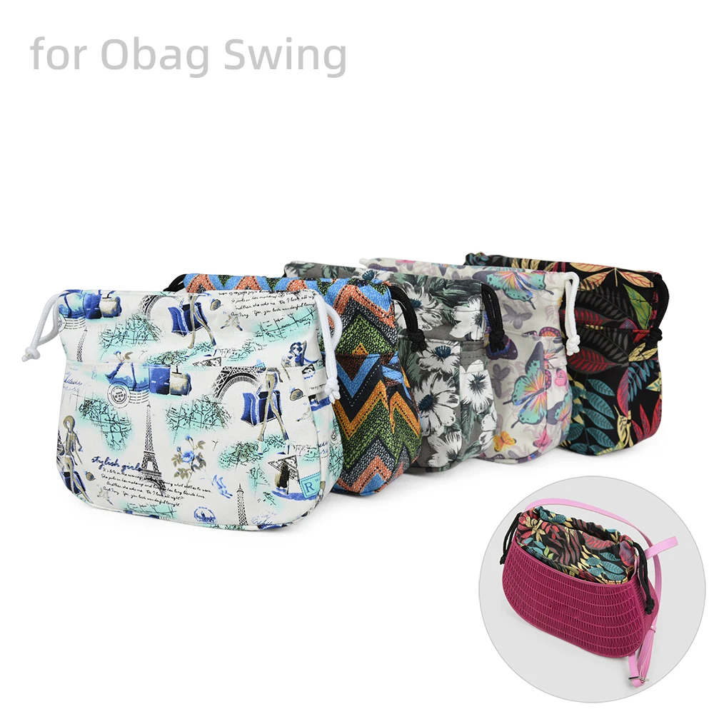 New Small Drawstring Insert Inner Organizer for Obag Swing O Bag Accessories