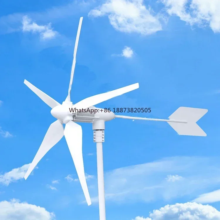 Portable horizontal axis wind turbine 1000w 24v made in China with good price