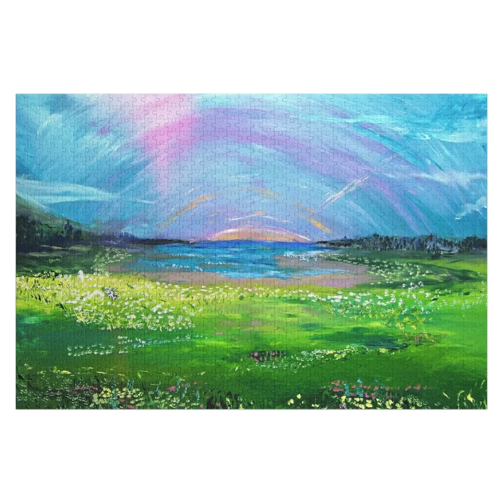 

Peaceful Valley Jigsaw Puzzle Personalized Baby Toy Wooden Jigsaws For Adults Custom Wood Toys For Children Puzzle