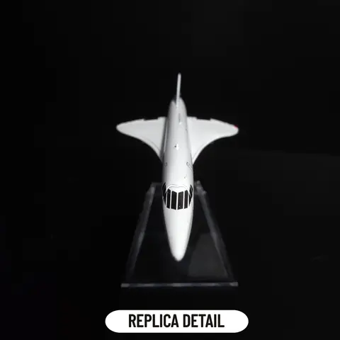 Skala 1:400 Metallflygplansreplika 15 cm Air France Concorde-modell Flyggjuten Miniatyr Barnrumsinredning Presentleksaker för Pojke 10 best sales konkorde - №5