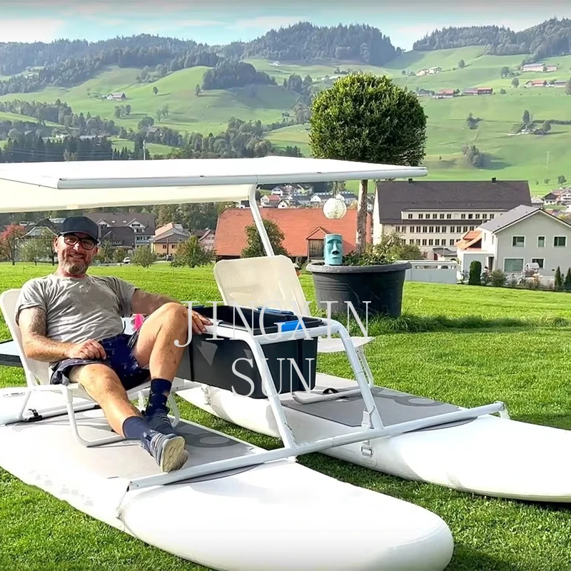 دراجات رياضية مائية فاخرة محمولة ومتينة للترفيه وصيد الأسماك، دراجات بدواسة للبيع، كاتاماران للبحيرات والمحيطات