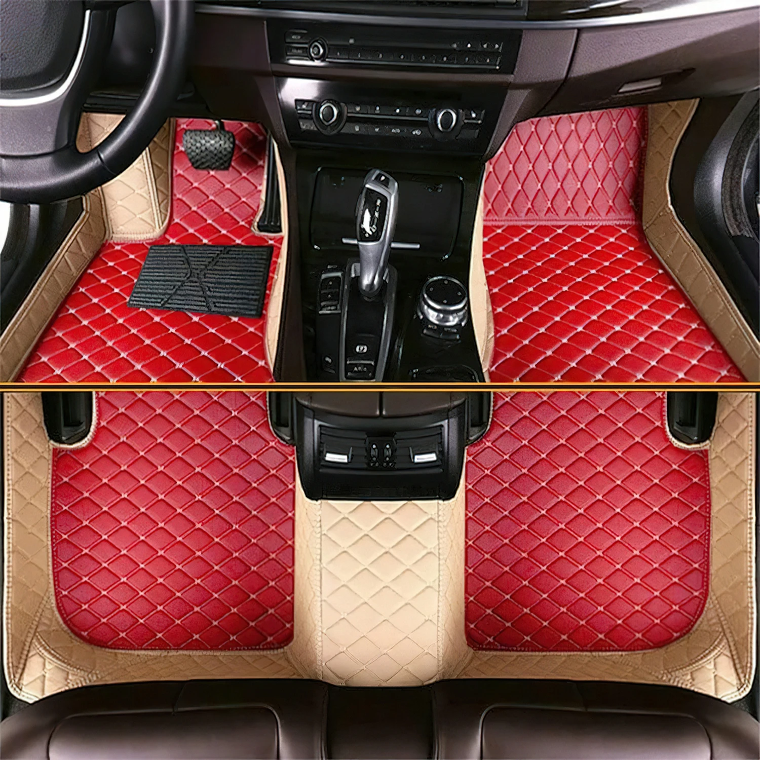 

Accessories For Changan CS75 PHEV 2019 2020 car floor mats Auto leather carpet pads foot mat rugs