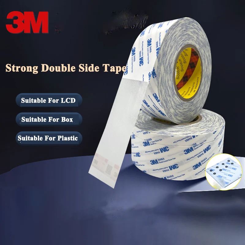 3M Double-Sided Adhesive, Strong Double-Sided Adhesive Tape, High Viscosity Foam Paper Box, 3M Adhesive Genuine 9448A