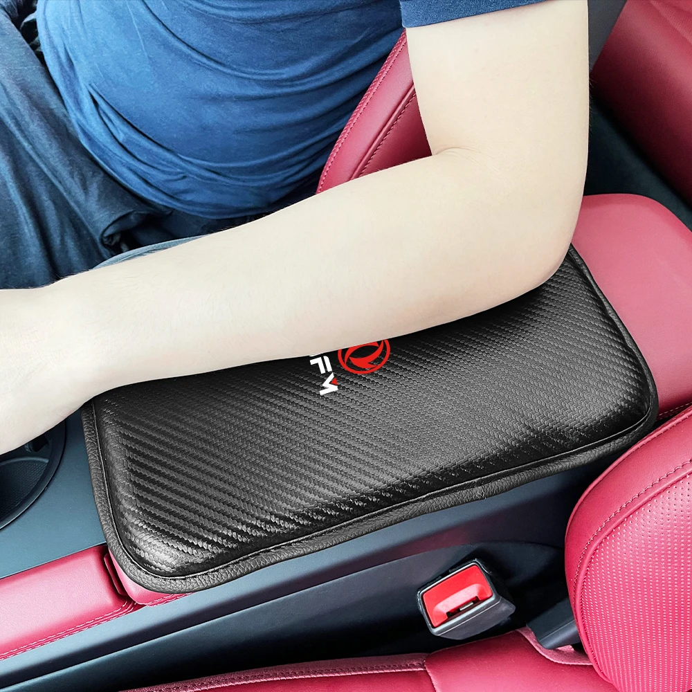 For Dongfeng DFSK Ax7 Glory 580 DFM Sx5 H30 Corss T5l S30 F507 Leather Car Armrest Cushion Cover Pad Auto Interior Accessories