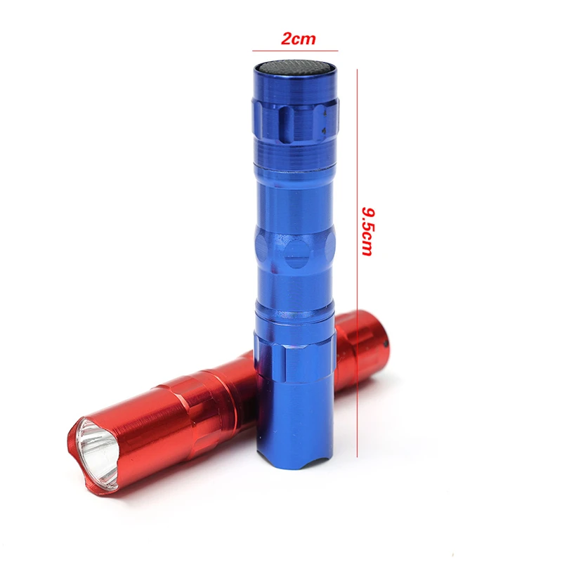 Mini LED Flashlight Battery Powered Portable Torch IP65 Waterproof Tactical Flashlight Lamp LED Bulb Emergency Lighting