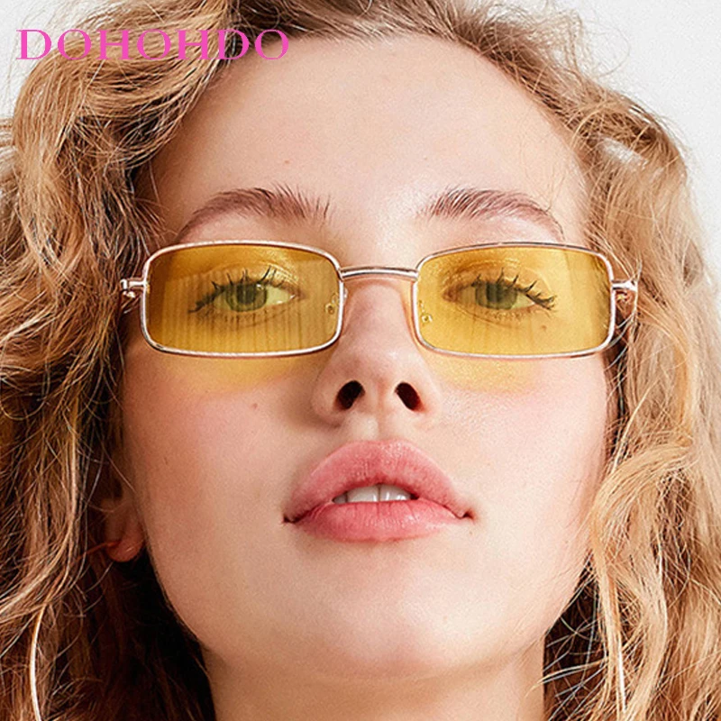 

Fashion Brand Designer Sunglasses For Women Men Small Square UV Protection Travel Eyeglasses Driving Shades Lentes Mujer Очки