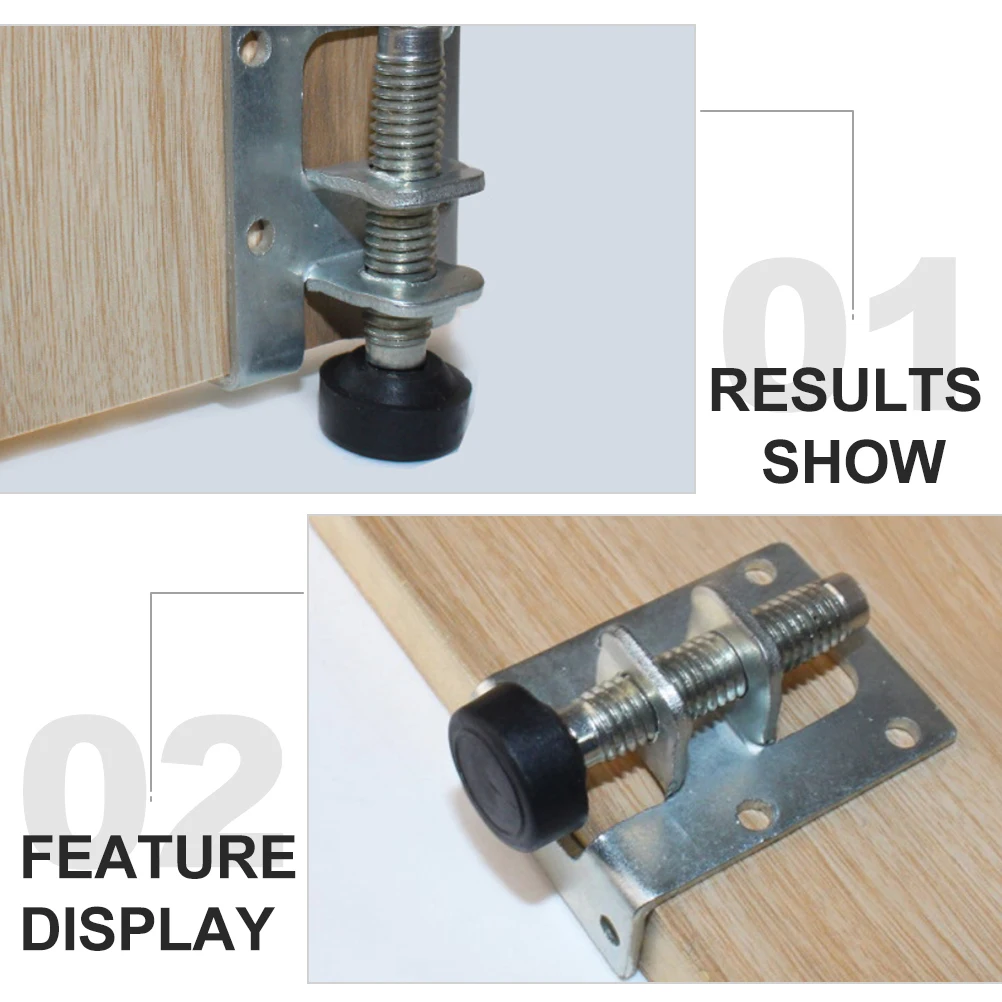 

8pcs Adjustable Furniture Feet Leveling Carbon Steel Galvanized Nylon Wardrobe Support Pad Closet Cabinet Leg