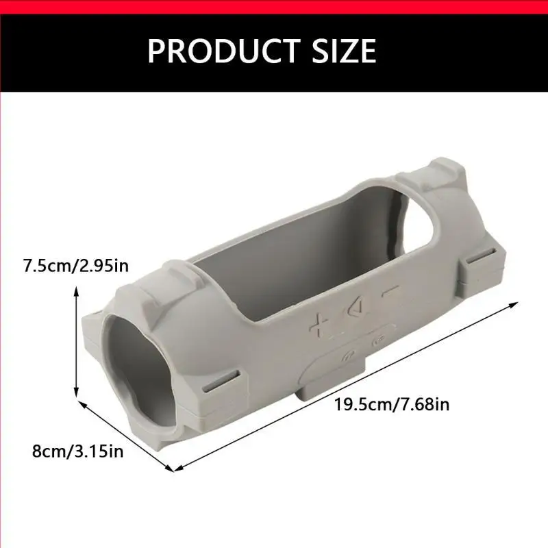 D46b antiscratch silicone case skin for Flip 7 Audios Device