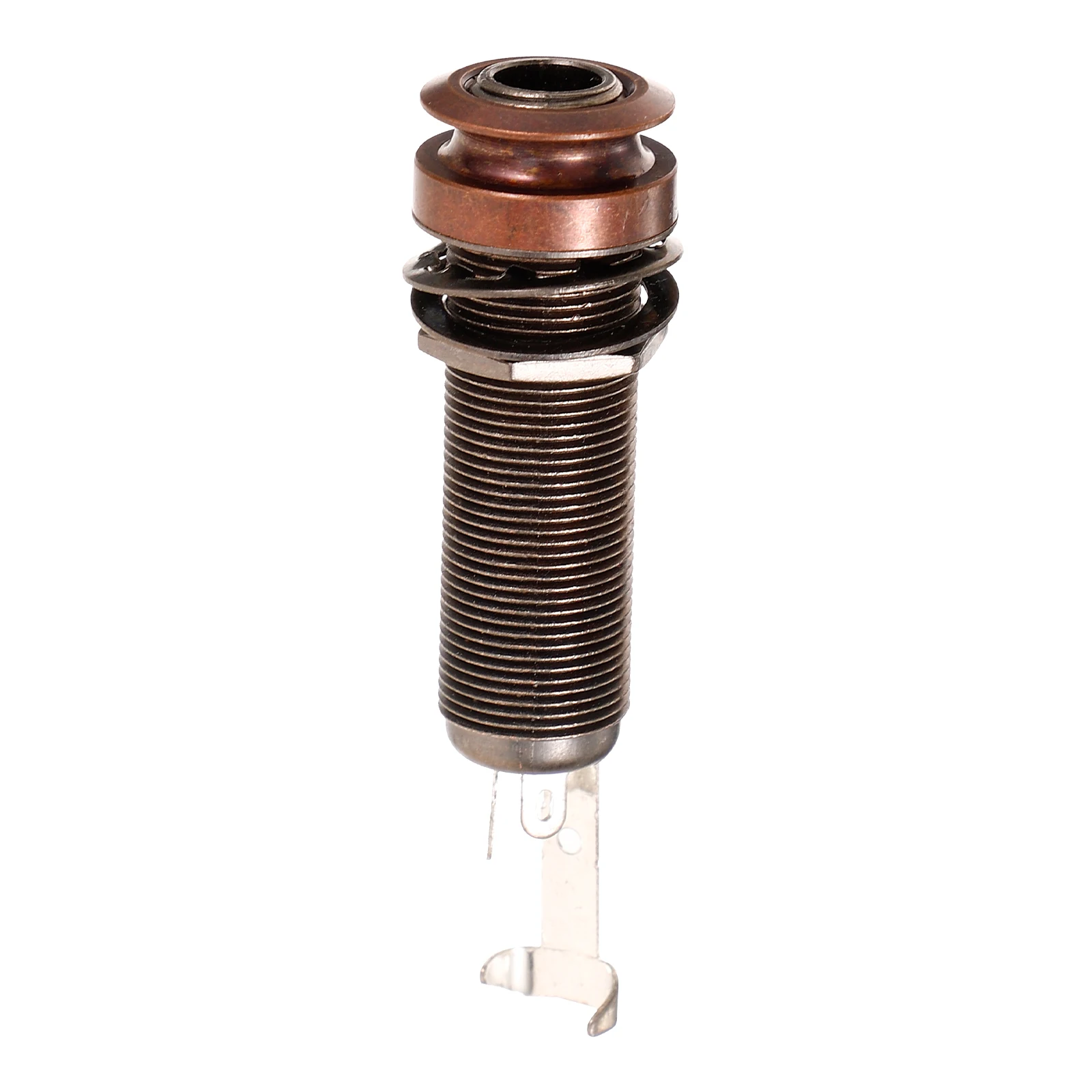 

Guitar Studs Output Jack Plate Socket End Pin Mono Endpin Electric Jackplate Base Plug