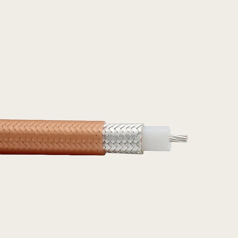 RG393 high-power cable SFF-50-7 all copper double shielded low loss cable RG393 RF cable