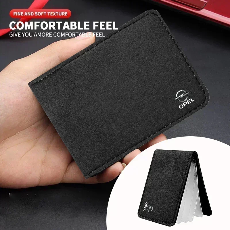 

Car Documents Storage Card Bag Wallet For Opel Meriva Corsa Astra Vivaro Signum Insignia Mokka Adam Combo Junior Accessories