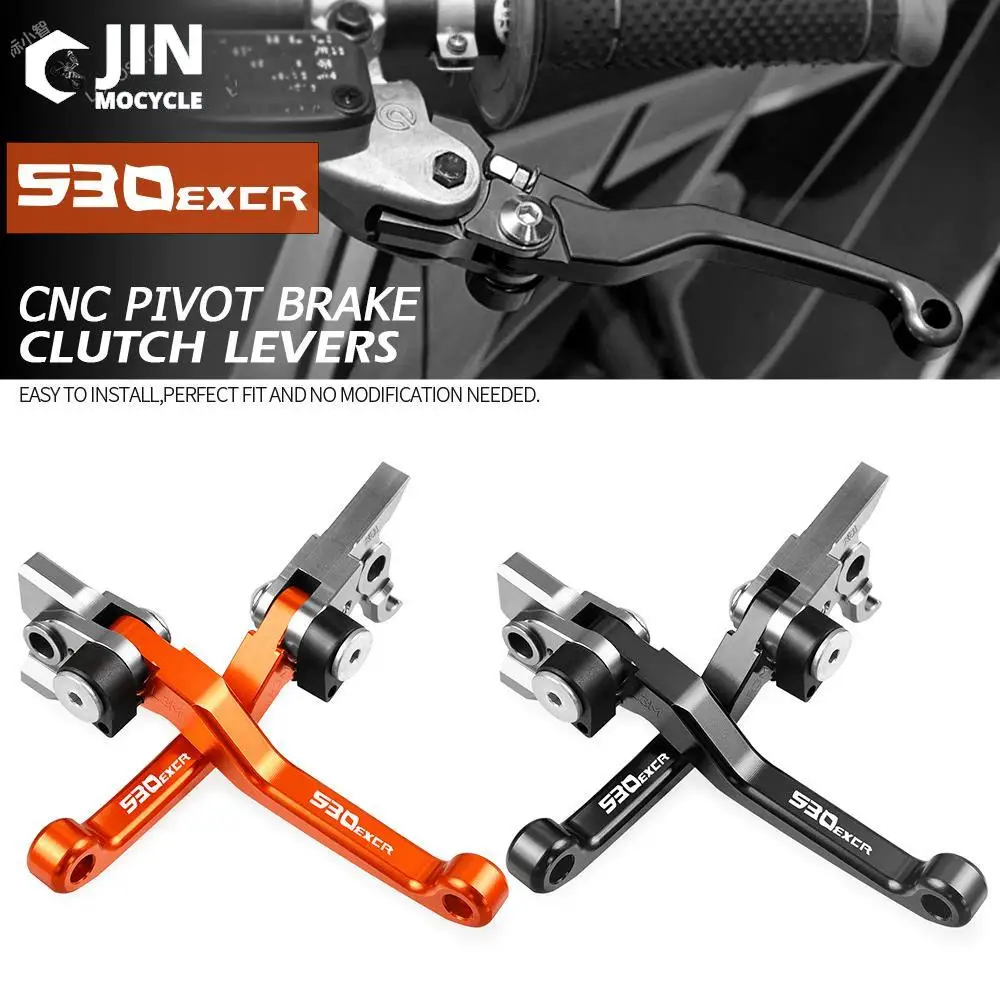 For 505SXF 2008 505 XCF 2009 525EXC 2010 525 EXCR 2003-2006 Motorcycle Foldable Pivot Dirt Bike Brake Clutch Levers Cable Lever