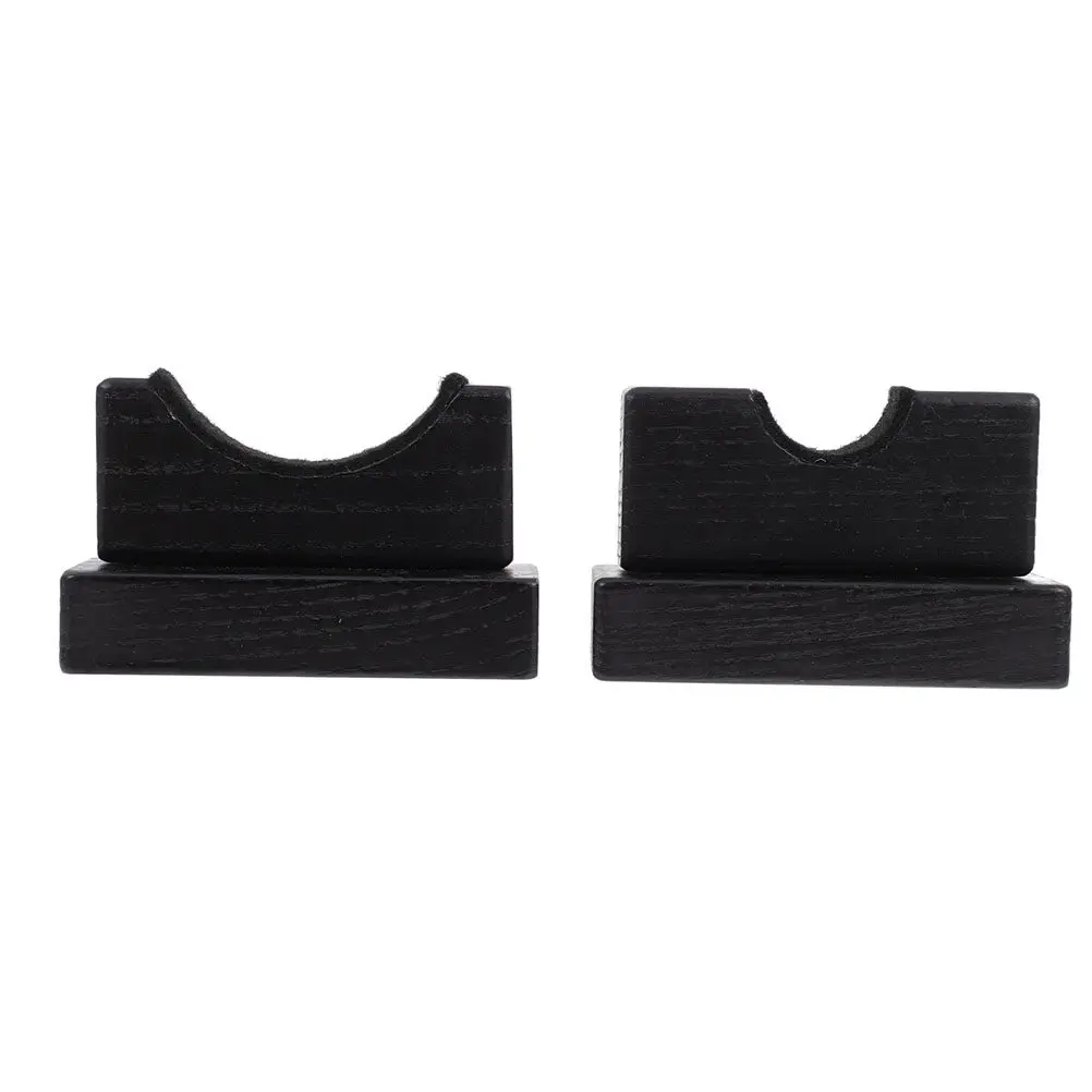2Pcs Multi-Use Baseball Bat Rack Natural Wood Bat Holder Display Base for Sports Enthusiasts Home Bar Man Cave Decor Accessory