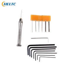 7Pcs/set Alloy Steel Hexagon Wrench Hexagon Key Allen Wrench Hand Repair Tools 0.7mm/0.9mm/1.3mm/1.5mm/2mm/2.5mm/3mm