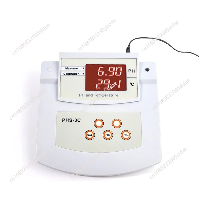 

PHS-3C Desktop Automatic Calibration Acidity Meter PH/Thermometer 2In1 Digital PH Tetester Laboratory Water Quality Analyzer