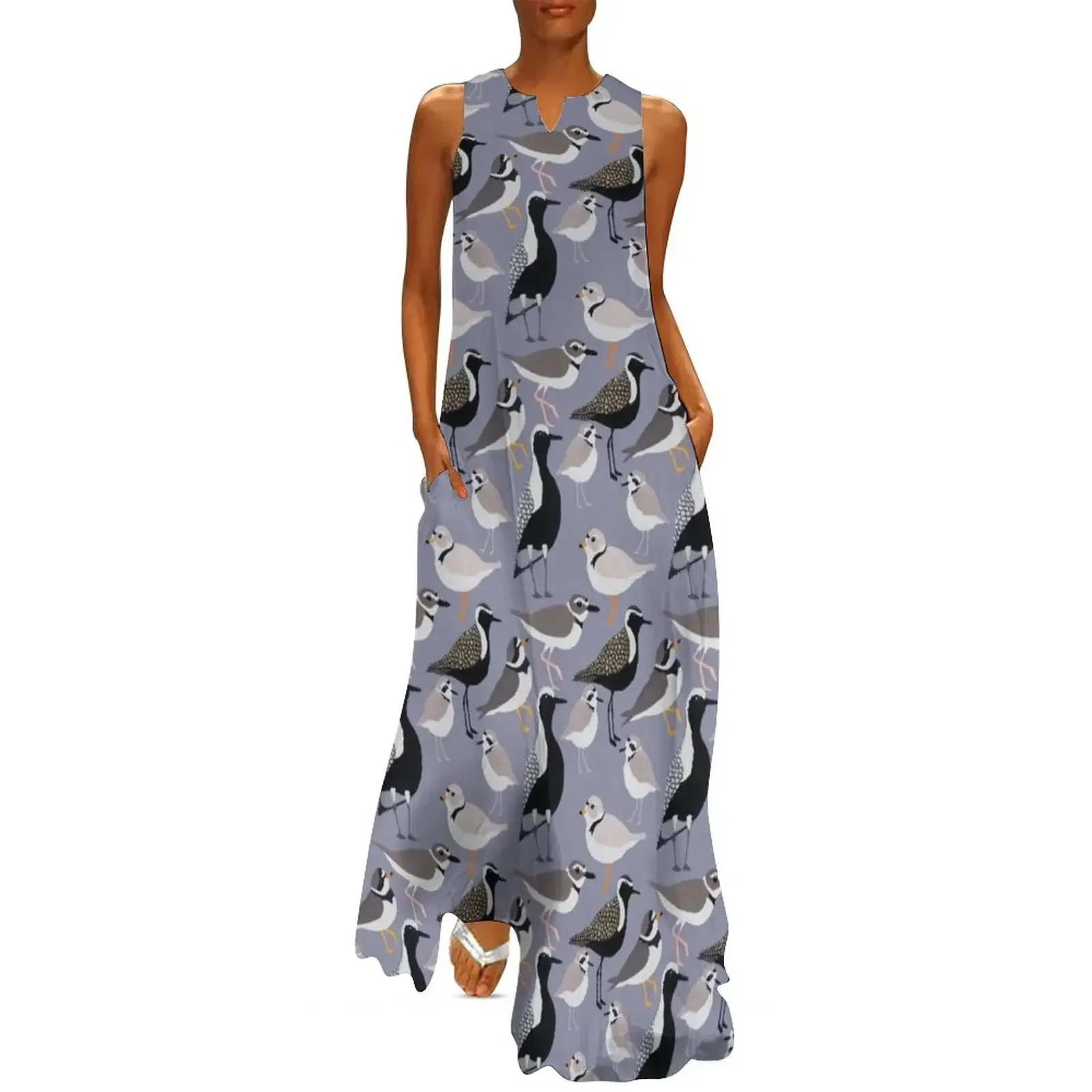 

Plethora of Plovers Long Dress Clothing elegant party dress for women 2025 summer dresses ladies 2025 Dress