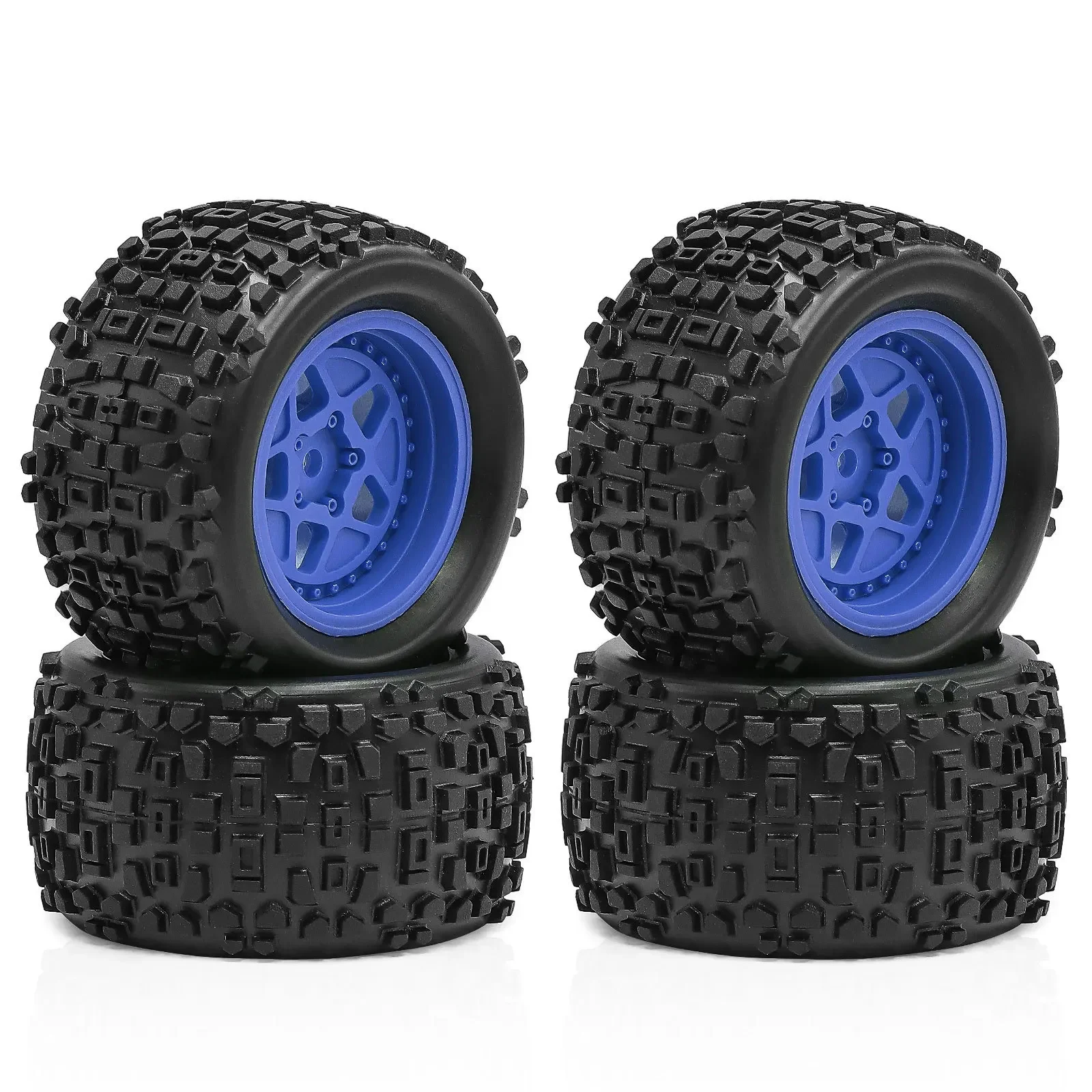 1 Zestaw Opon 72,5 mm 1/8 1/10 do Samochodów Short Course, Pasuje do 1/18 ARRMA TYPHON GRANITE GROM