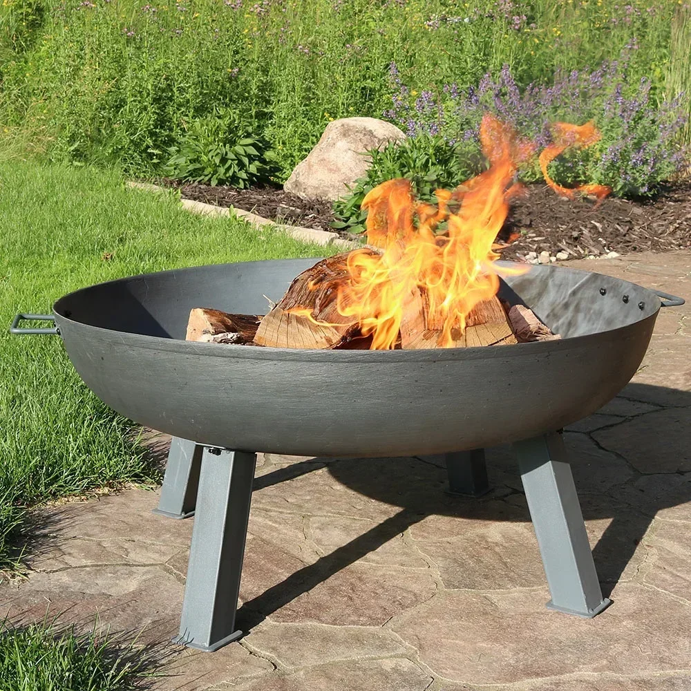 High Quality Outdoor Fire Pit Bowl Powder Coated Fire Pit with Low Price Hot Selling for Pizza Usa