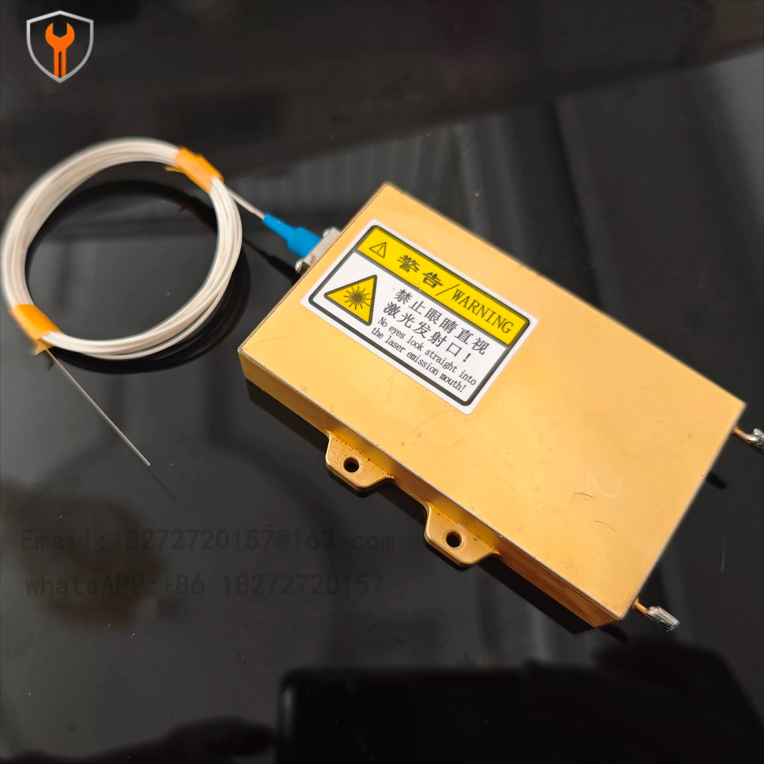200w laser pump source 24v pump with long fiber second-hand disassembly power sufficient test delivery for maintenance parts