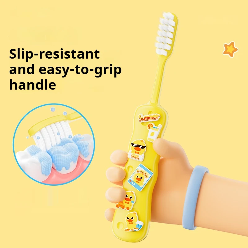 4/8Pcs Children's Toothbrushes, Non-Irritating to Gums, Deep Cleaning Toothbrushes, Essential for Home, Great Holiday Gifts, Strong Cleaning Power, Cares for Children's Teeth, Christmas Gift