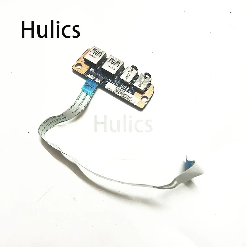 Hulics Used 69N0Y3B10A02 08N2-17B2Q00 11251104 Laptop USB AUDIO JACK Audio  Board