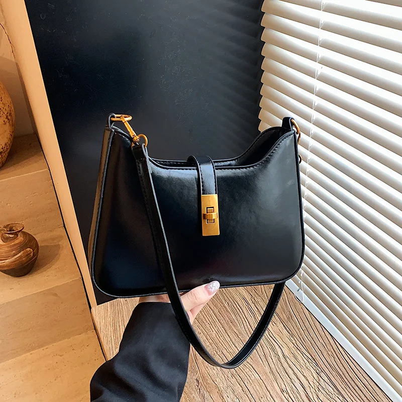 

2026 New Korean Niche Design High-end Women's Bag Texture Hand-held Underarm Bag Versatile Fashion Shoulder Bag