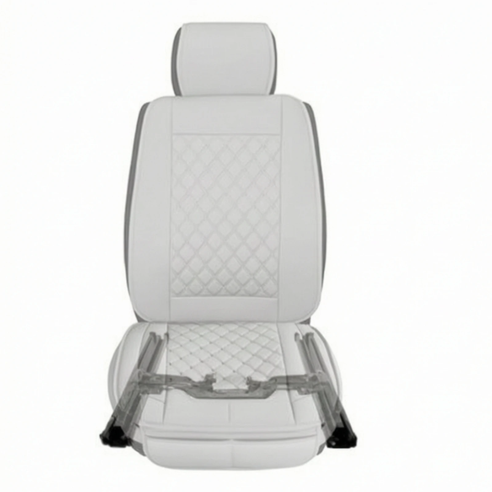 Low Profile Seat Adjustment Rail Assembly with Electric Drive for RV Business Van Passenger Interior Conversion