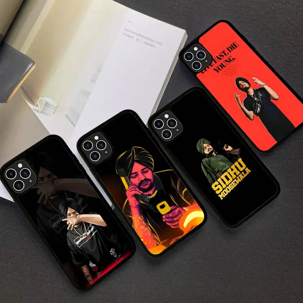 Indian Rapper Sidhu Moose Wala Phone Case Silicone PC+TPU For Samsung S10 20 30 22 23 24 Plus Lite Ultra Cover