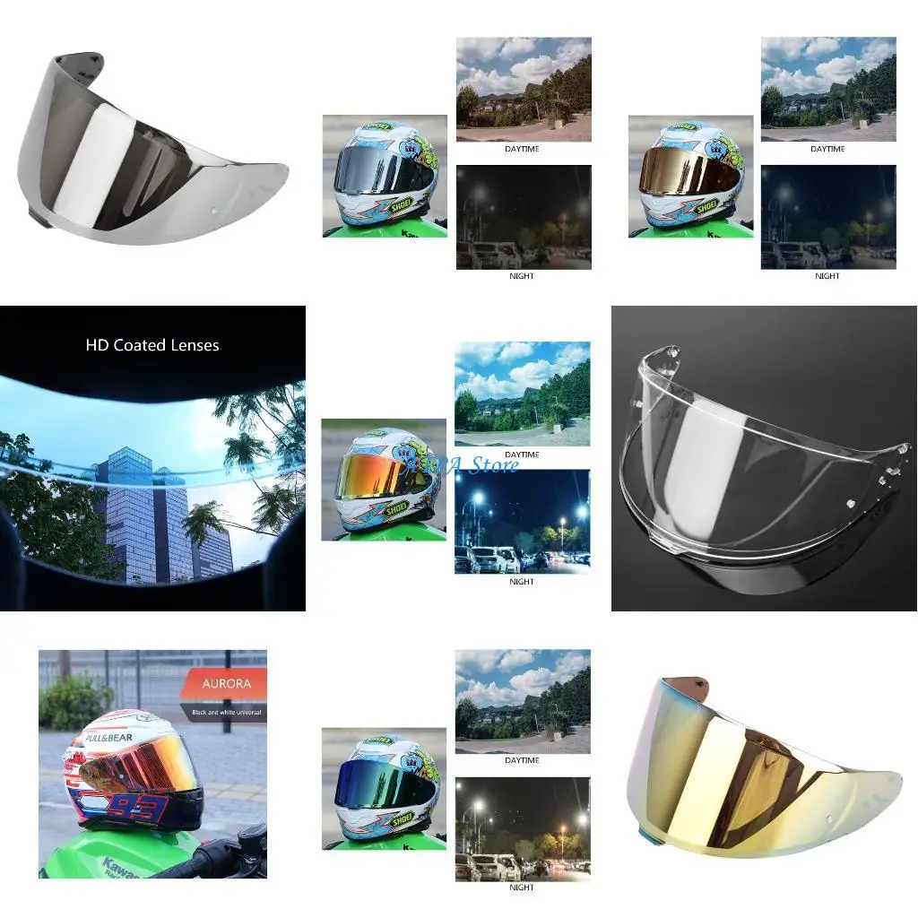 

U13C объектив для козырька шлема для мотоциклов X14 лобовое стекло, аксессуары для мотоциклов