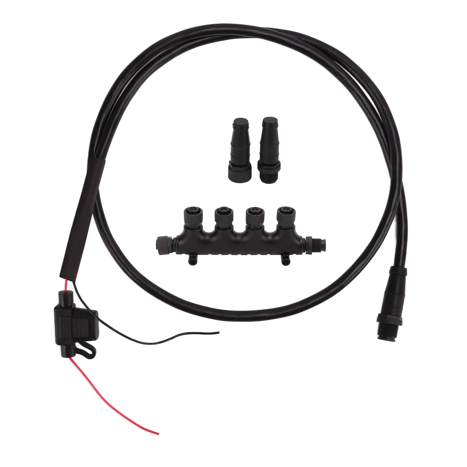 for NMEA 2000 Male Backbone Cable IP67 Waterproof 5 Pin Marine Drop Cable for Lowrance Networks