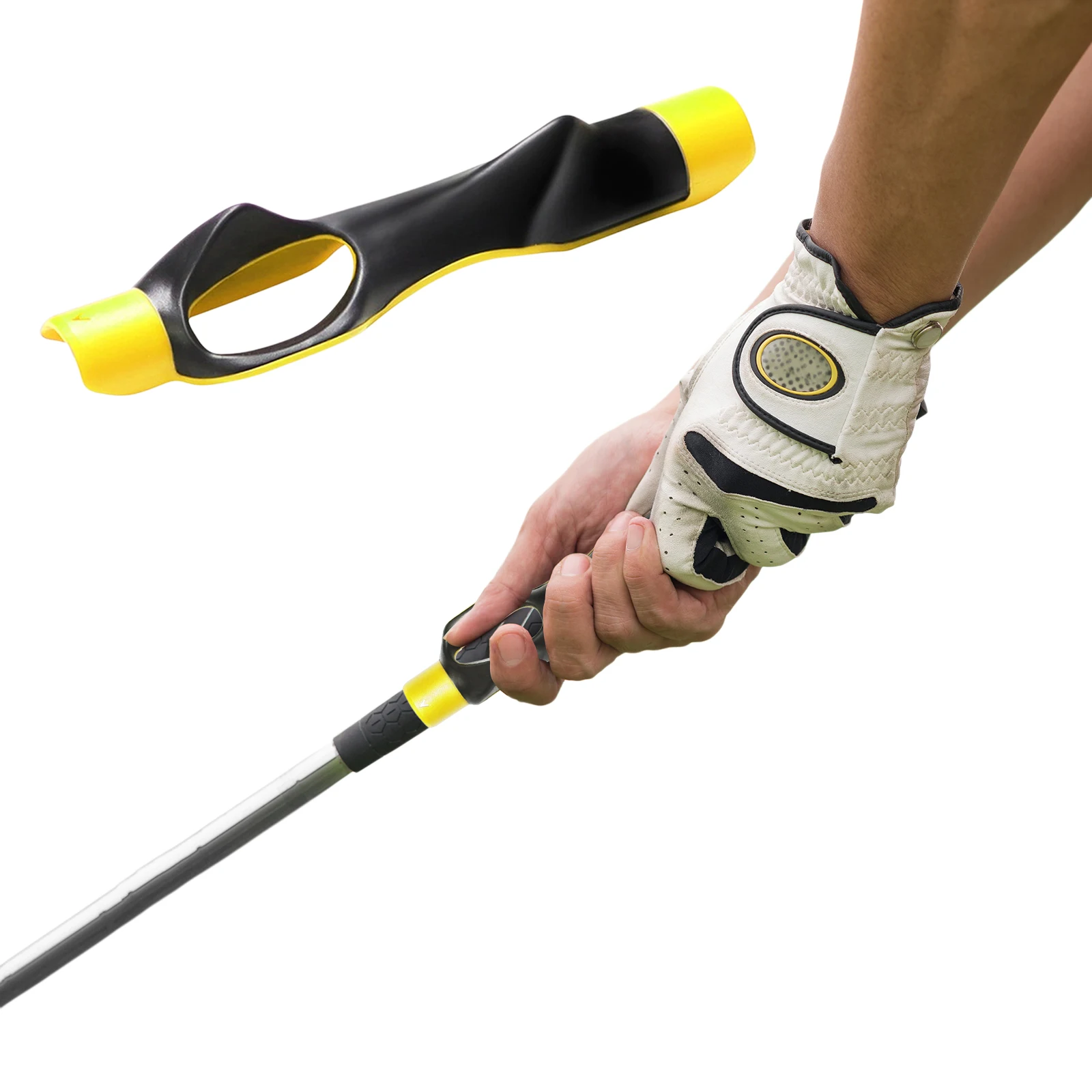 Picture 4: Golf Grip Trainer / Golf Alignment Rods Reusable Correct Hand Position Tool / Magnetic Chipping Golf Cutting Direction Indicator