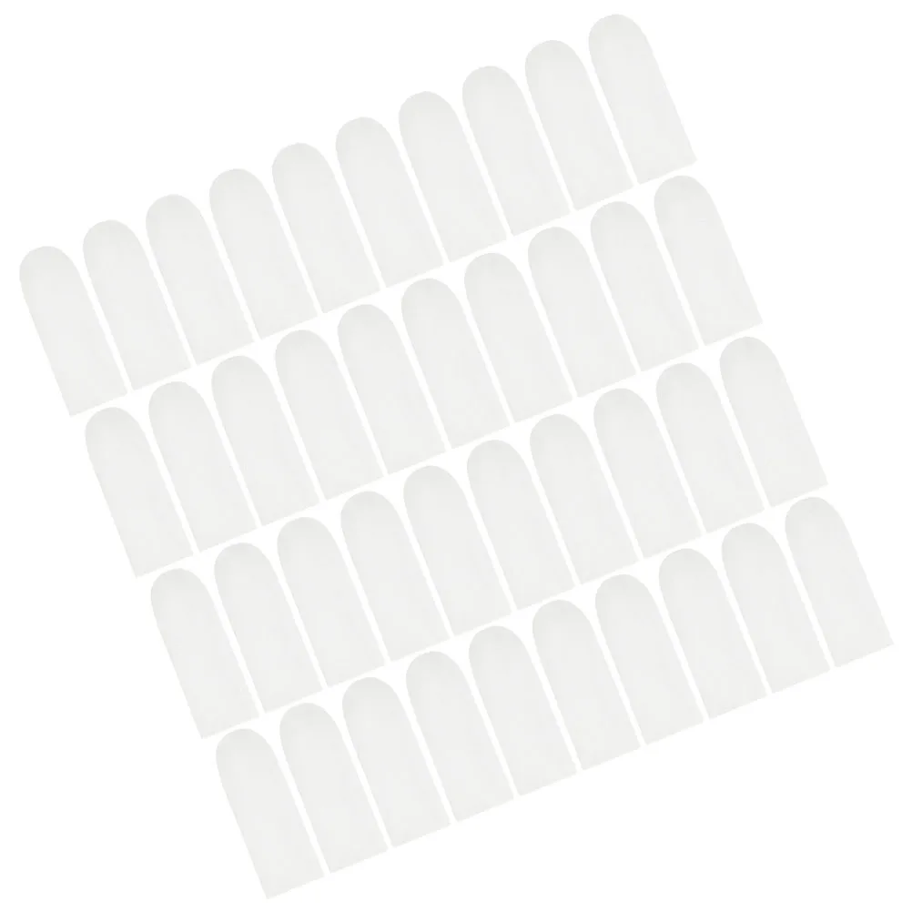 

200pcs Anti-Cut Finger Sleeves Kitchen Garden Work Portable Cotton Finger Protectors Small Compact Protective Covers For