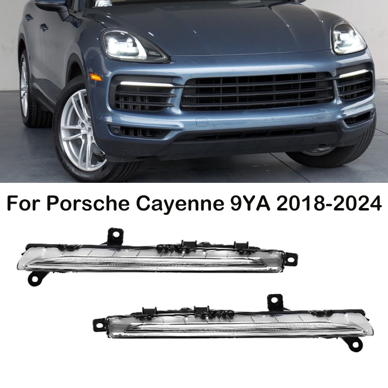 

Для Porsche Cayenne 9YA 2018 2019 2020 2021-2024 Автомобильные передние светодиодные дневные ходовые огни DRL указатель поворота 9Y 0941181 9 лет 0941182