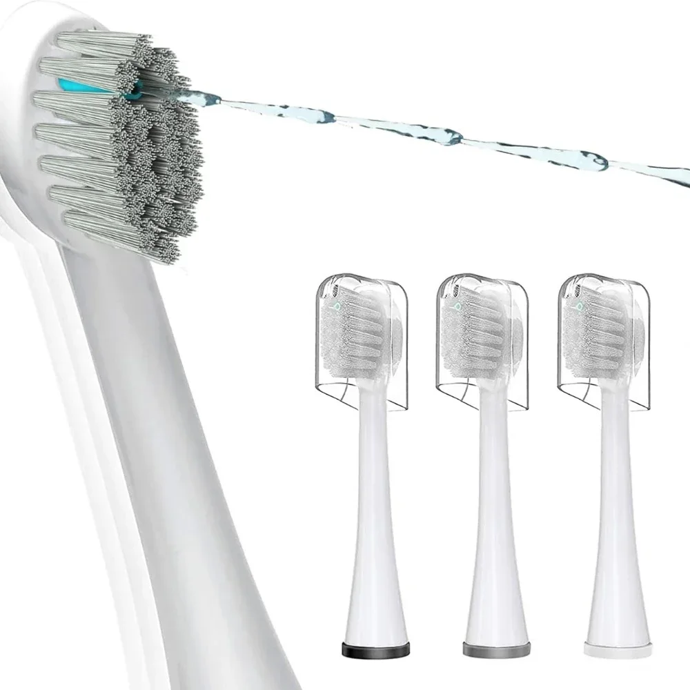 رأس فرشاة لفرشاة أسنان Waterpilk Sonic-fusion 2.0، شعيرات مدمجة وناعمة لفرشاة الأسنان Waterpick الاحترافية