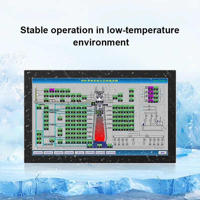 17/19Inch Industrial Control Computer Capacitive touch Screen 1280*1024 Monitor Embedded Computer All in one PC panel
