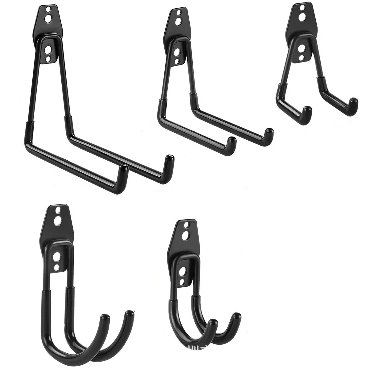 Heavy Duty Metal Hook Garage Organizer Wall Mount Bicycle Hanger Hooks Wall Mount Anti-slip Storage Hook For Ladders Garden Tool